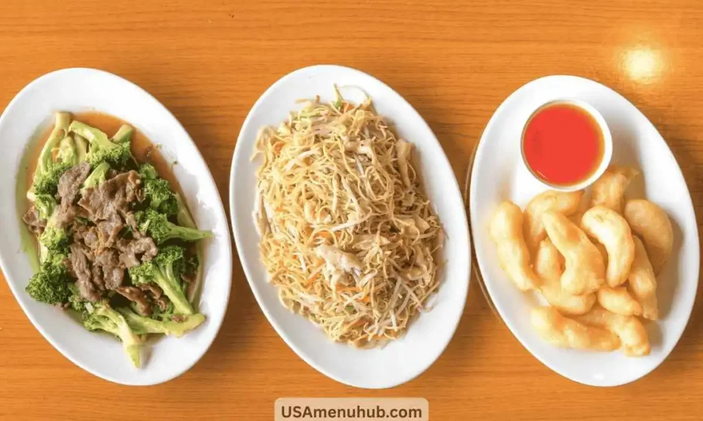 China House Menu Dishes
