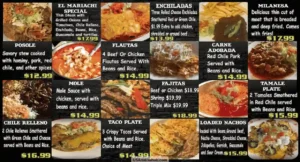 El Mariachi Restaurant Menu (2025)