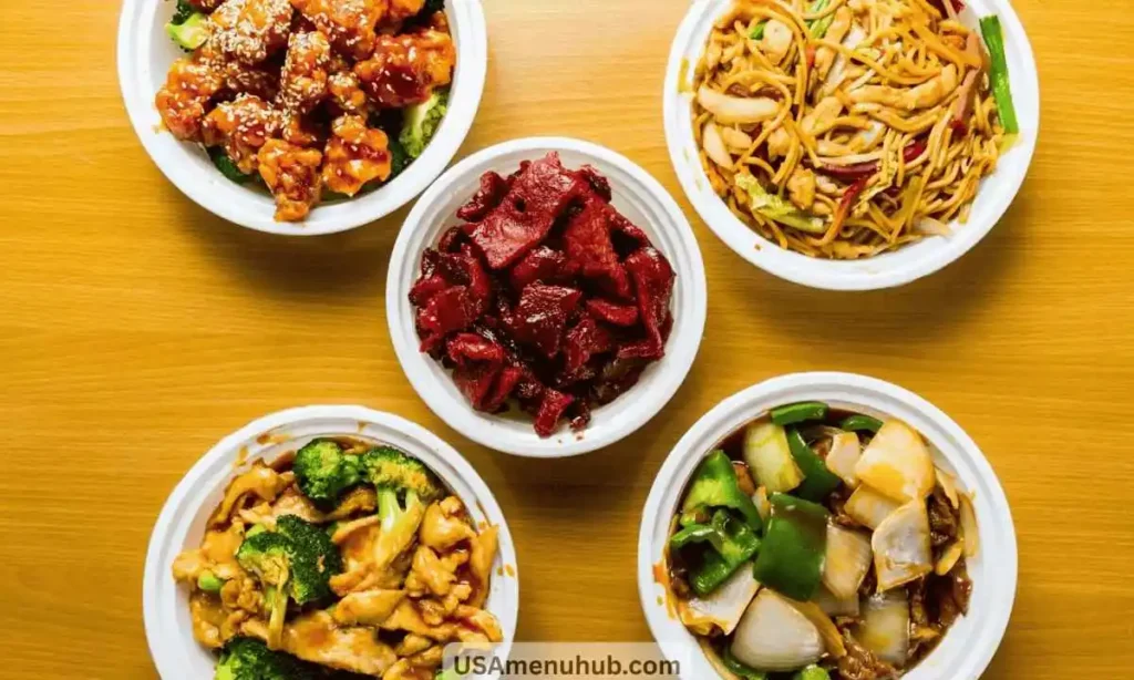 Full Red Bowl Menu with Prices