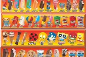 Ice Cream Truck Menu Prices