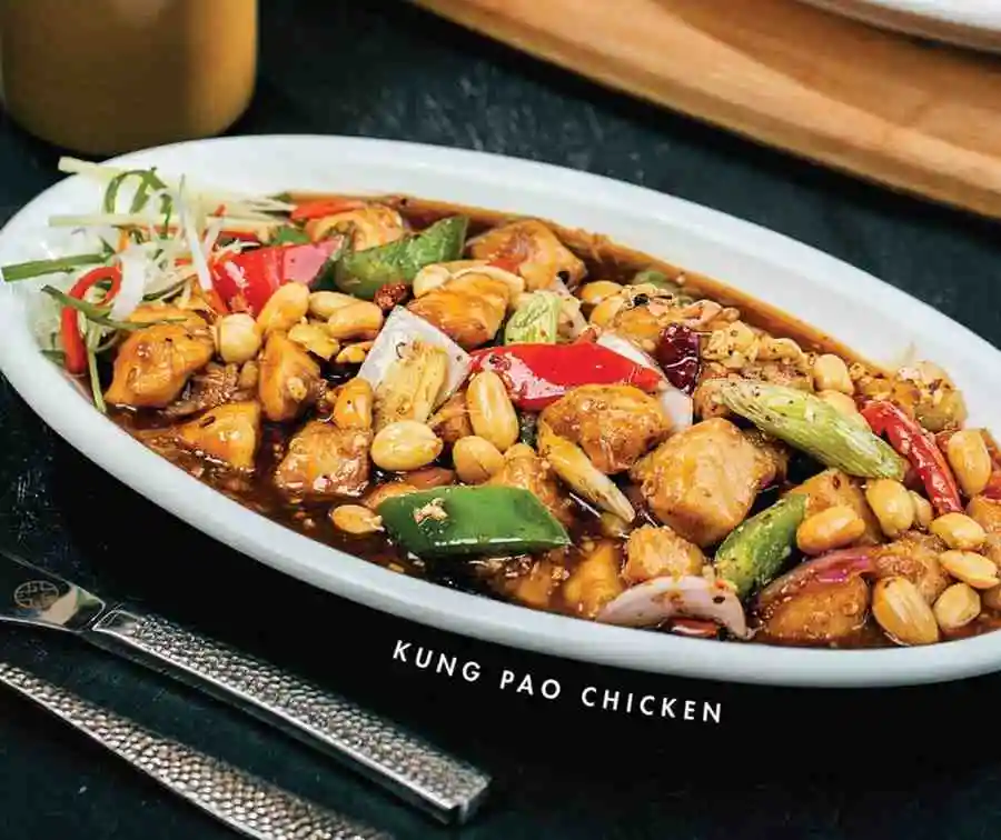 Kung Pao Chicken on Great wall menu