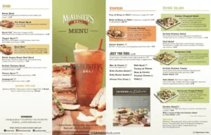 McAlister’s Menu 2025