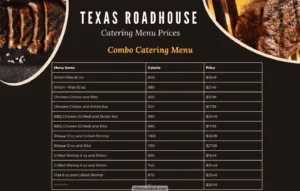 Texas Roadhouse Catering Menu