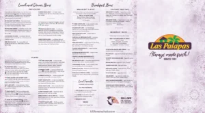 Las Palapas Menu