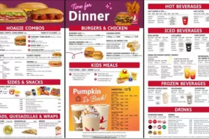 Wawa Menu
