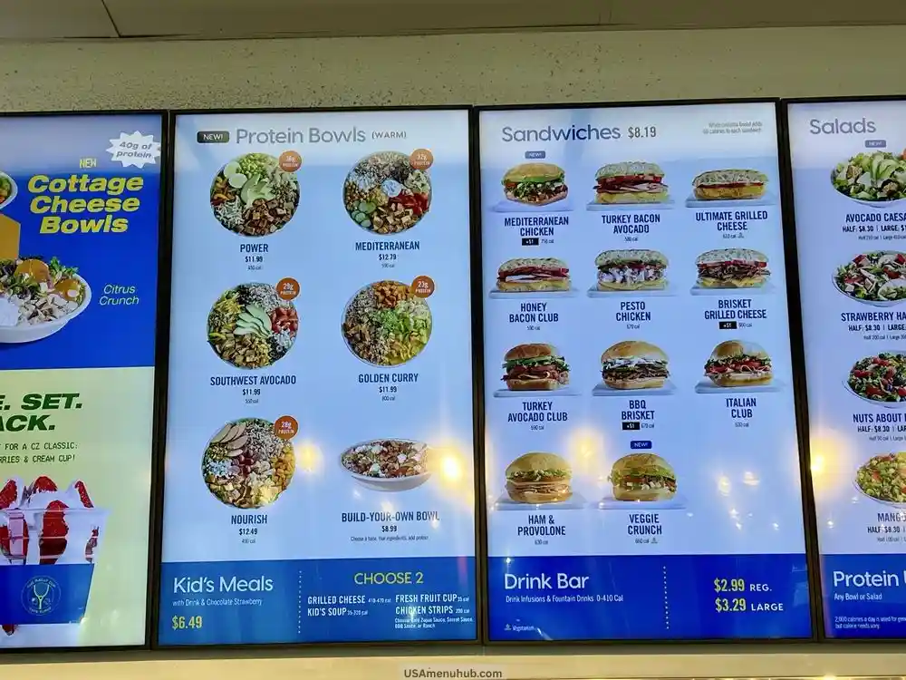 zupas menu