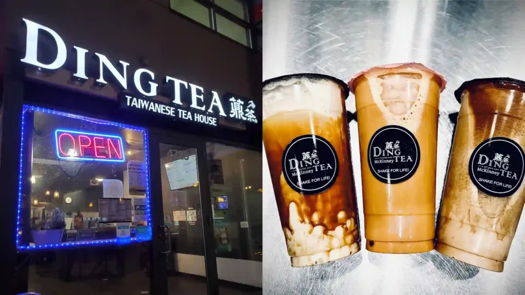 Full Ding Tea Menu with Prices