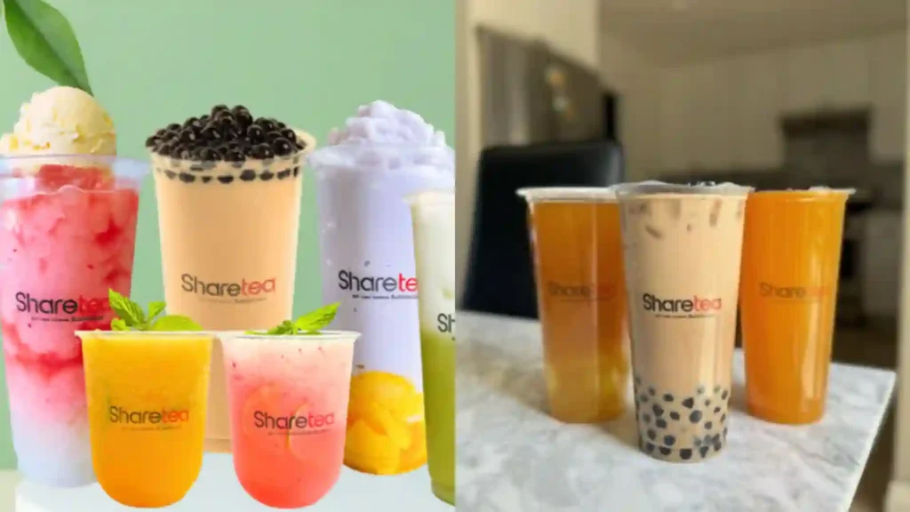 Full ShareTea Menu with Prices & Calories