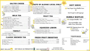 happy lemon menu