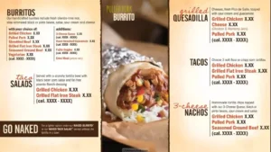 Qdoba menu