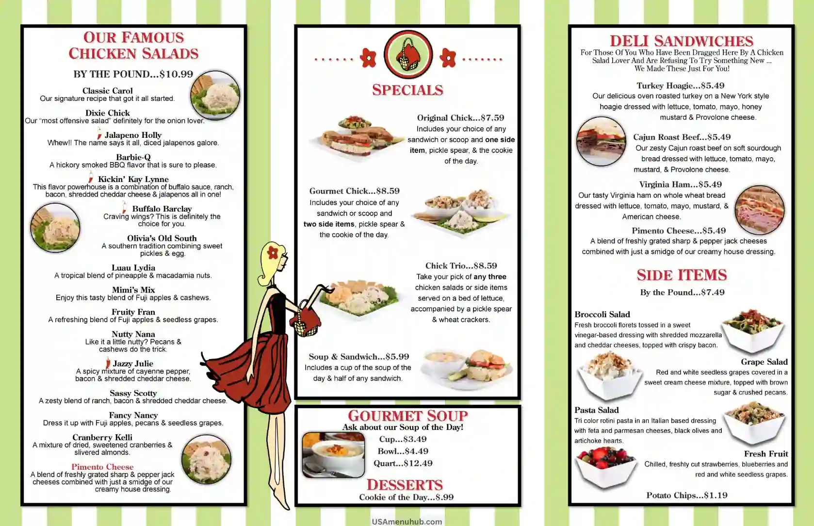 Chicken Salad Chick menu