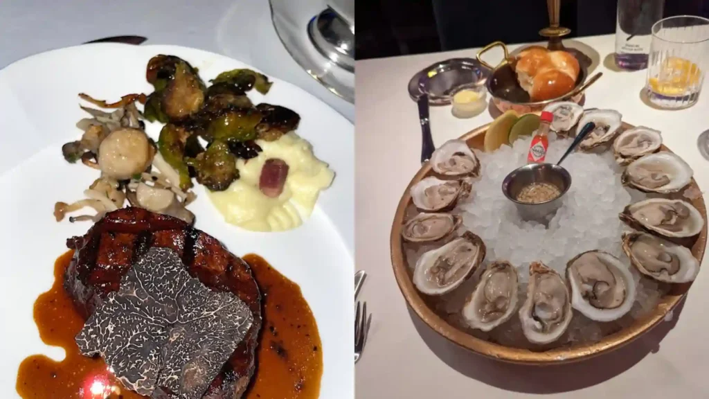 Mayfair Supper Club Menu Prices Calories