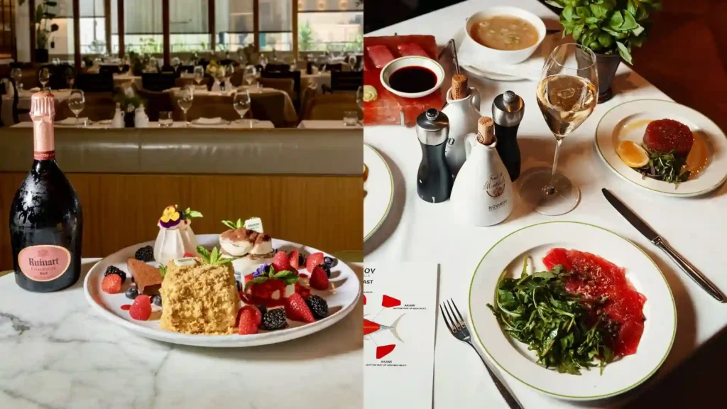 Novikov Beverly Hills menu with Prices