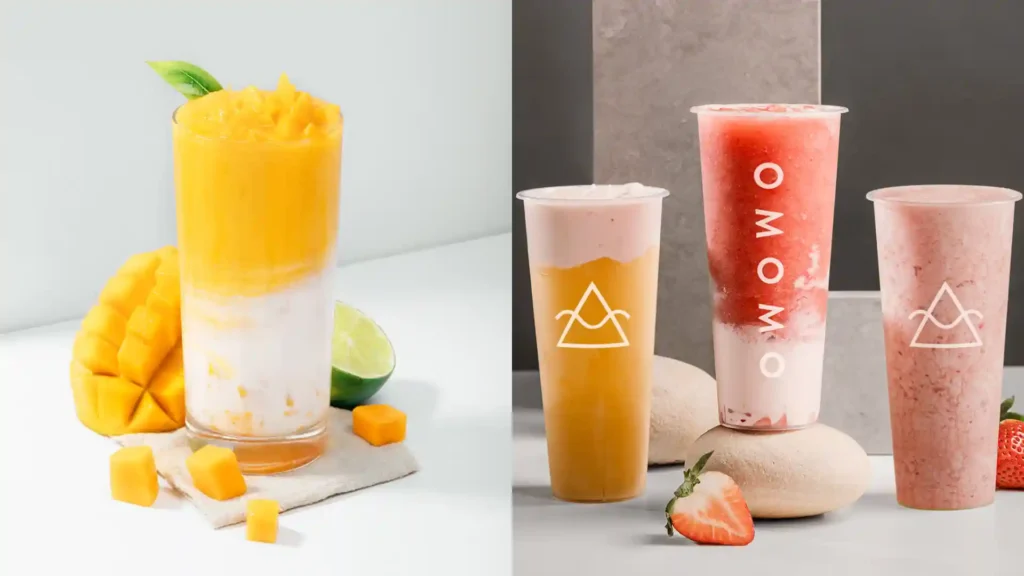 Omomo menu with Prices