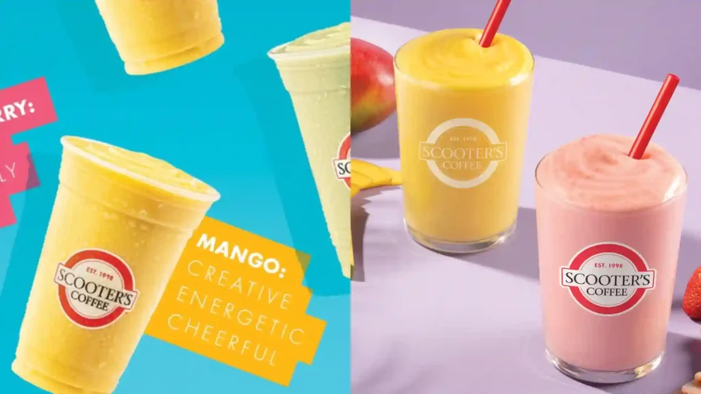 Scooters menu Prices