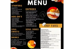 Southern Fire Kitchen Menu